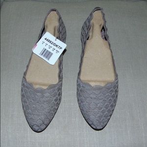 Taupe sketchers flats
